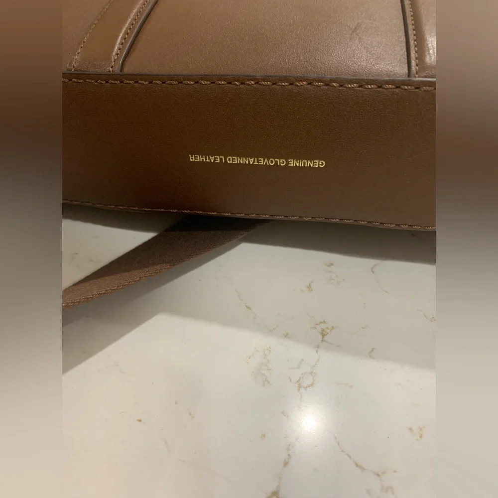 COACH Metropolitan Slim Leather Briefcase Bag